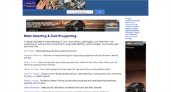 Desktop Screenshot of detectorprospector.com